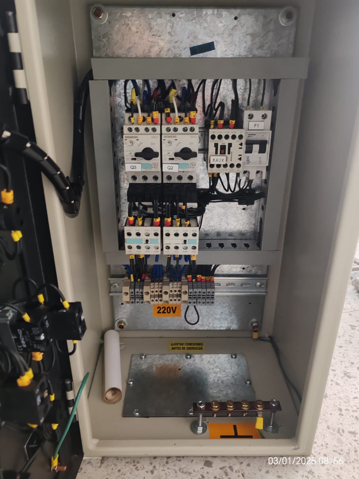Sistema bombeo presión automatizado